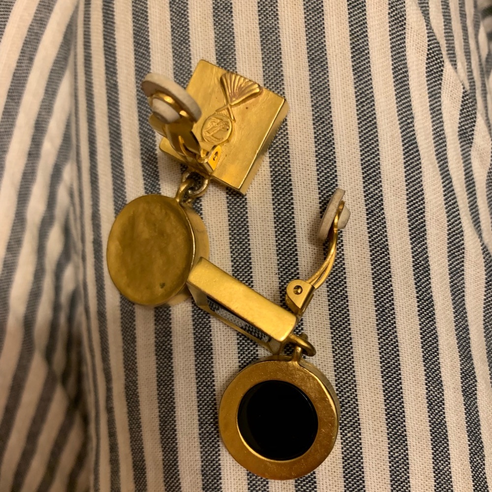 Price Drop!! Vintage Karl Lagerfeld Earrings